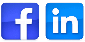 web LinkedIn Facebook