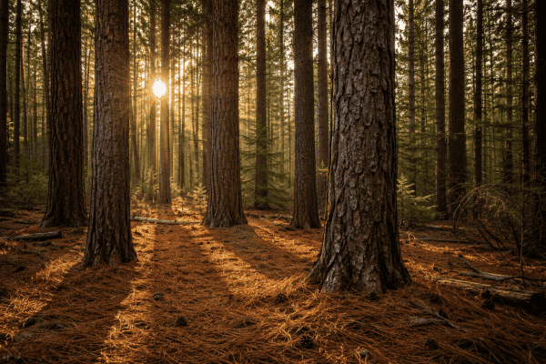 web Pine trees 02
